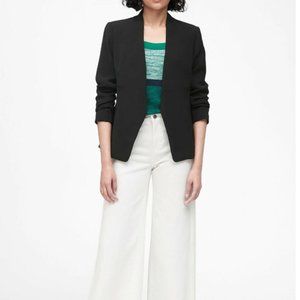 Banana Republic Collarless Blazer, NWT (size 2)